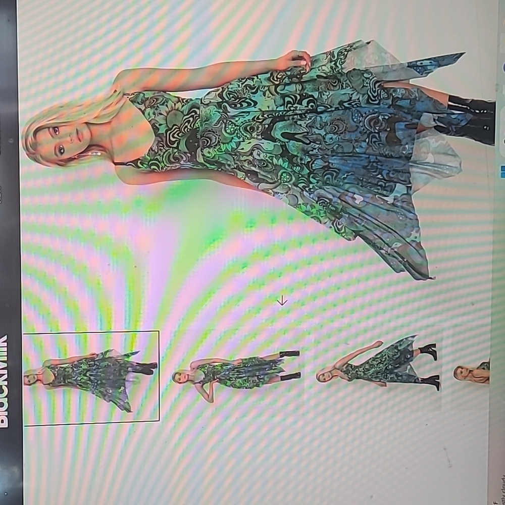 Limited Edition Blackmilk Trip Out Handkerchief Dress